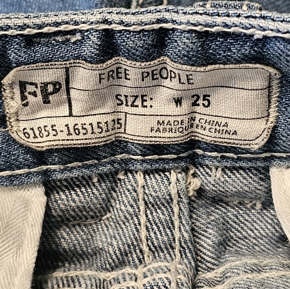 Free People Sweet Surrender Denim Shorts - Picture 11 of 12